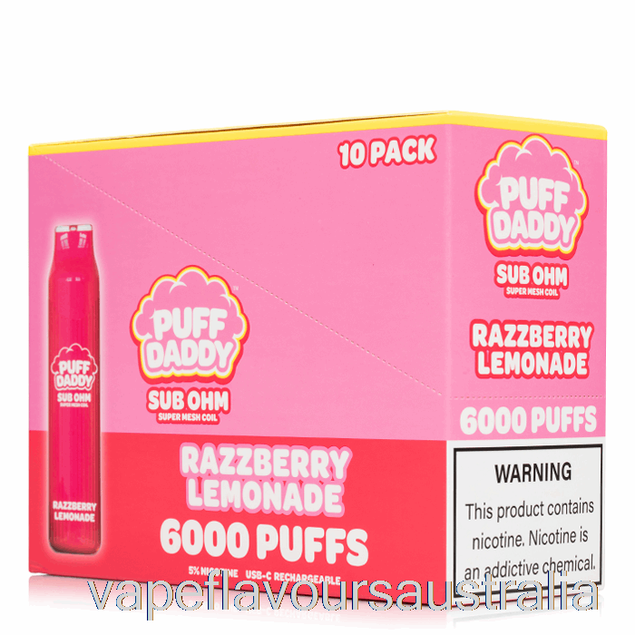 Vape Australia [10-Pack] Puff Daddy 6000 Disposable